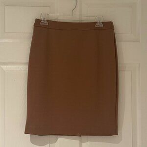 LAST CHANCE - NWOT Halogen TAN Pencil Skirt